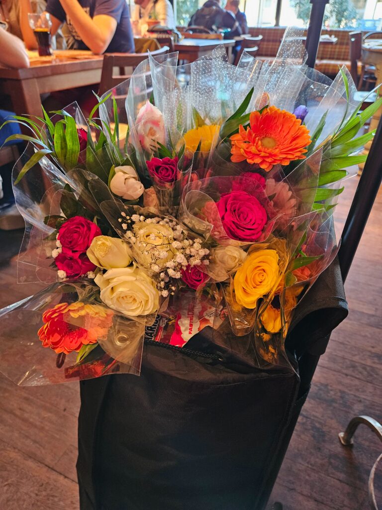 Bild von einem Karnevals Sträußchen